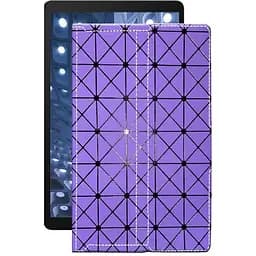 Чохол StatusCASE з екошкіри для планшету Alldocube iPlay 20 Фіолетовий ромб