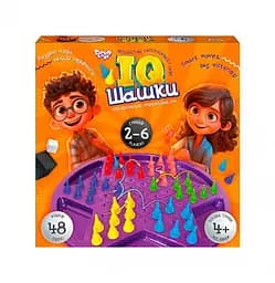 Настільна гра розвиваюча IQ Шашки Danko Toys IQCh-01 Різнокольоровий shop (4823102813103)