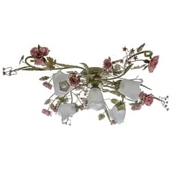 Люстра стельова Brille флористика E14 60W GR (BKL-501S/5)