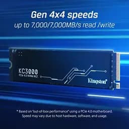 Накопичувач SSD M.2 2280 2TB Kingston (SKC3000D/2048G) - мініатюра 9