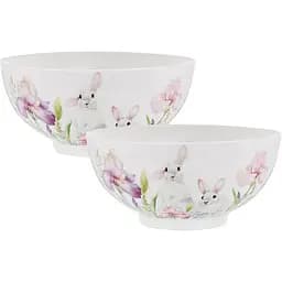 Набор салатников Lefard Кролик в цветах 15 см 2 шт. (924-809)