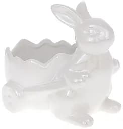 Декоративное кашпо Кролик с тележкой Bona 16.5х13х15 см sad0001449