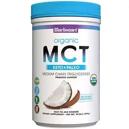 Органічний порошок MCT з кокосового горіха Bluebonnet Nutrition 300 г