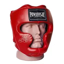 Боксерський тренувальний шолом Power Play 3043, Red тренувальний - XS