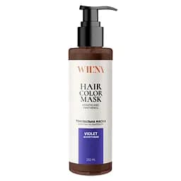 Тонувальна маска для волосся з кератином і пантенолом WIL'NA Hair Color Mask Фіолетовий 250 мл - мініатюра 1