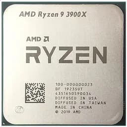 Процесор AMD Ryzen 9 3900X (100-000000023) (Socket AM4, 24T, 4.6 ГГц, Tray) Б/в