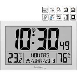 Годинник настінний Technoline WS8016 Silver (WS8016) - мініатюра 2
