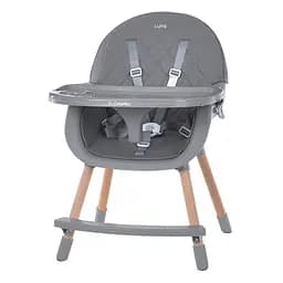 Стільчик для годування LUMI ME 1111 Gray екошкіра - мініатюра 6