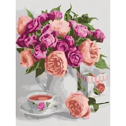 Картина по номерам Brushme Пурпурный натюрморт 30x40 см