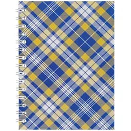 Тетрадь Buromax Shotlandka на пружине А6, 48 листов синий (BM.2592-02)