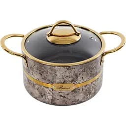 Кастрюля Brioni Selection Cream антипригарная 18 см 2.1 л (764-059)