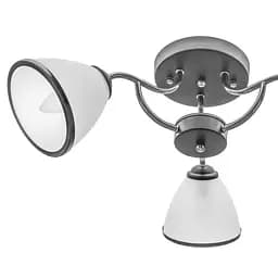 Люстра стельова Brille в спальню E27 60W CH (LK-594C/3) - мініатюра 3