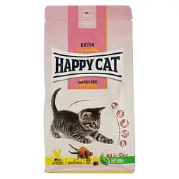 Сухий корм для кошенят Happy Cat Kitten Land Geflügel, зі смаком птиці, 300 г - мініатюра 2