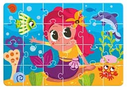 Пазли Vladi Toys Русалонька, 24 елементи (RK1130-08) - мініатюра 3