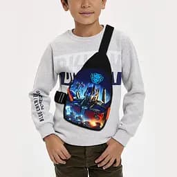 Сумка через плечо детская Трансформеры 29х17 см сумка слинг для мальчика (02223)