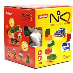 Конструктор дитячий Юніка NIK-2 104 деталей 71528