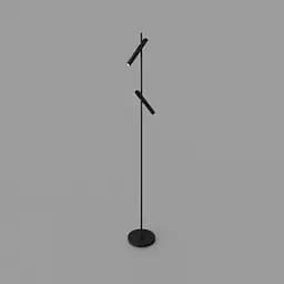 Торшер Skarlat RLL8117 2×7W BK 4000K