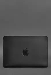 Шкіряний чохол BlankNote для MacBook 14 дюйм Чорний Crazy Horse - мініатюра 3