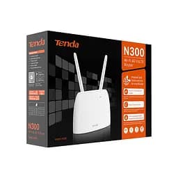 Tenda Маршрутизатор TENDA 4G06 N300, 4G/LTE, 1xFE LAN, 1xFE LAN/WAN, 1xRJ11 - мініатюра 6