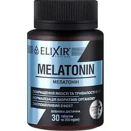 Мелатонин Elixir 250 мг таблетки №30