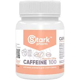Энергетик Stark Pharm Caffeine 100 мг 100 таблеток (2022-10-0764)