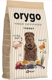 Напіввологий корм ORYGO Turkey для дорослих собак всіх порід (з індичкою та гарбузом) 8 кг