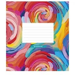 Зошит учнівський Школярик Color notes 024-3368K-2 в клітинку 24 аркушів