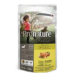 Сухий корм Pronature Holistic Puppy Chicken&Sweet Potato 0.34 кг з куркою та бататом
