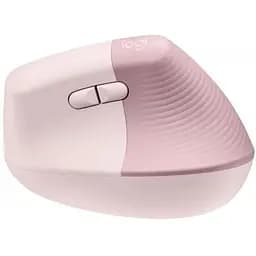 Миша бездротова Logitech Lift Vertical Ergonomic Rose (910-006478) - мініатюра 3