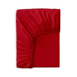 Комплект постільної білизни Cosas Burgundy CS2 Підлітковий сатин червоний (55Satin_Ruby_El90-Ruby_155) - мініатюра 5