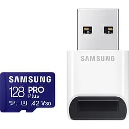 Карта памяти MICRO SDXC PRO+ 128GB W/READER MB-MD128SB/WW SAMSUNG
