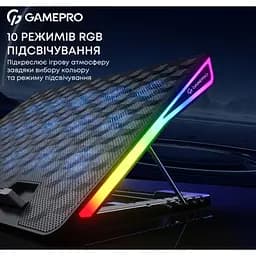 Охолоджувальна підставка для ноутбука до 17,3 дюйма GamePro GPCP-1140 15xfans - мініатюра 6