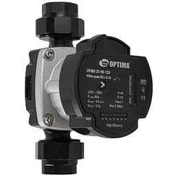 Насос циркуляционный энергосберегающий Optima PRIME UPMH 25-90AUTO 130 мм + гайки