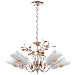 Люстра подвесная Brille флористика E14 60W G (KL-62S/5)