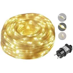 Светодиодные уличные садовые гирлянды 50 м 500 Led фонари нового поколения водонепроницаемые наружные