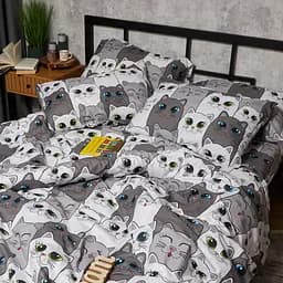 Набір наволочок Moon&Star Бязь Gold Люкс Furry Friends 70х70 см 2 шт - мініатюра 3