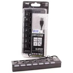 Хаб Usb Atcom TD1082, белый, Usb 2.0 - 7xUsb 2.0, кабель 12 см (10721)