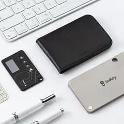 Шкіряний чохол imKey Leather Case Чорний - мініатюра 4