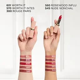 Помада для губ L’Oréal Paris Color Riche Blurred Matte відтінок 601 Worth It 4.3 г - мініатюра 3