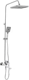 Душевая система универсальная Qtap Presto Chrome с изливом QTPRE111CRM45575