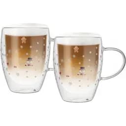 Набор чашек Ringel Guten Morgen двойная стенка 350 мл 2 шт. (RG-0002/2*350 NY)