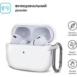 Чохол для навушників ArmorStandart Hang Silicone Case для AirPods Pro 2 White [ARM68586] [105600] - мініатюра 3