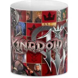 Кухоль GeekLand Королівство Сердець Kingdom Hearts KH.02.001 330 мл білий