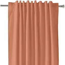 Штори на кухню та в кімнату Cosas Amber 180х250 см 2 шт теракотовий (Curtains_26Amber_DUK_180x250) - мініатюра 5