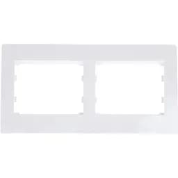 Рамка Brille для розетки VB-2F wh