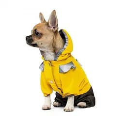 Дощовик Pet Fashion Elsa для дівчаток, розмір XS, жовтий (лімітована серія) - мініатюра 2