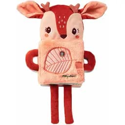 Мягкая книга Lilliputiens Олененок Стелла светится в темноте (83420)