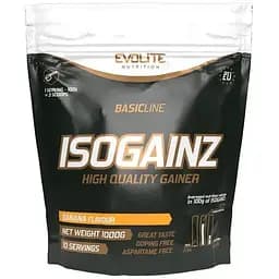 Гейнер Evolite Nutrition IsoGainz, 1 кг - Банан