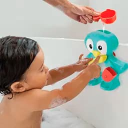 Іграшка для купання Infantino Час мити пінгвіна (305221) - мініатюра 5
