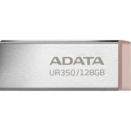 USB флеш накопитель ADATA 128GB UR350 Silver/Beige USB 3.2 (UR350-128G-RSR/BG)
